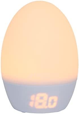 Tommee Tippee GroEgg2, Toddler Nightlight, LED Colour-Changing with Digital Room Temperature Display for Safer Sleep, Adjustable Brightness, Silicone Shell, USB Rechargeable
