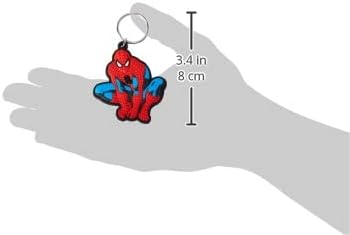 Marvel RK38201C Comics 'Spiderman Crouch' Rubber Keychain, Multicoloured, 40 x 40 cm - Image 4