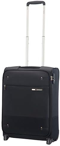 Samsonite Base Boost – Hand Luggage Suitcase 55 x 40 x 20 cm, with 2 Wheels, Soft-Sided Cabin Suitcase Suitable for Most Airlines, Including Ryanair and EasyJet, TSA Lock, Lightweight, 41 L, Black - Image 4