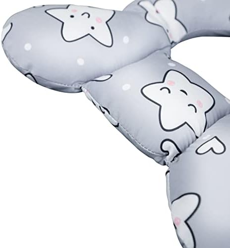 Baby Car Travel Pillow Infant Head Neck Support Pillow Car Seat Cushion Newborn Toddler Car Sleeping Pillow Kids U-shaped Head Neck Protector Pillow Headrest Pillow For Car Seat Pushchair Stroller - Image 4