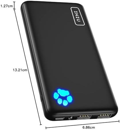 INIU Power Bank, Portable Charger 10000mAh Slimmest & Lightest High-Speed USB C Input & Output, PowerBank Triple 3A Phone Battery Pack, Travel Charger for iPhone 17 16 15 14 Plus Pro Samsung iPad etc - Image 9
