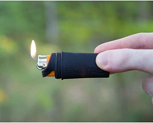 Exotac Men's Firesleeve Waterproof Lighter Holder - Orange, Medium - Image 8