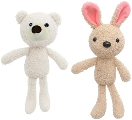 Stuffed Animal Toys Soft Cute Plush Bear for Kids Girls Keychain Accessories Backpack Pendant Birthday Gift Small Animal Bear Toys for Kids Girls - Image 6