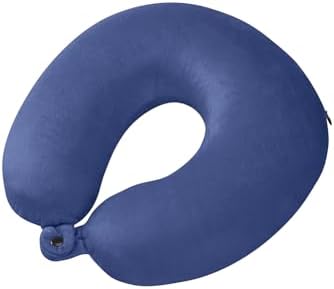 Samsonite Global Travel Accessories Memory Foam Travel Pillow, 30 cm, Blue (Midnight Blue)