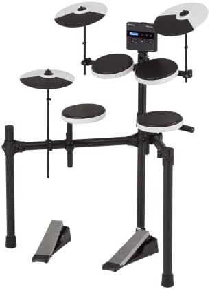 Roland TD-02K V-Drums | Entry-Level Compact Electronic Drum Kit with Expressive Playability, Noise-Reducing Features, Height-Adjustable Stand & Optional Bluetooth Expansion | Onboard Coach Function