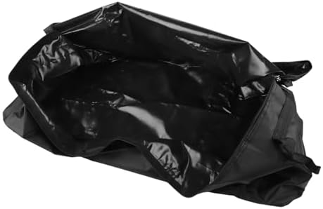 Large Camping Backpack Hiking Rucksack Heavy Duty Holdall Waterproof Gear Carrier Moving Storage Sack for Outdoor Adventure Travel Black(100L 90 * 38 * 30cm) - Image 9
