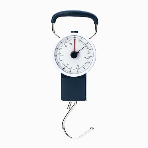 STATUS Mechanical Luggage Scale with 1 m Tape Measure, Portable Analog Travel Weighing Scale up to 32 kg Capacity for Suitcases & Bags, (SMLSCALE1PK4)