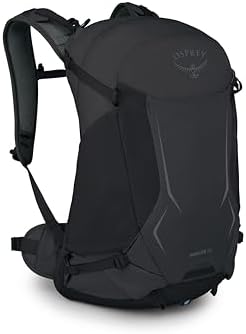 Osprey Hikelite Unisex Hiking Bag, 26L, Raven Black