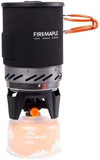Fire-Maple "X1" Backpacking and Camping Stove Gas System | Outdoor Propane Cooking Gear | Portable Pot/Jet Burner Set | Ideal for Hiking, Trekking, Fishing, Outdoors (Black) - Image 6