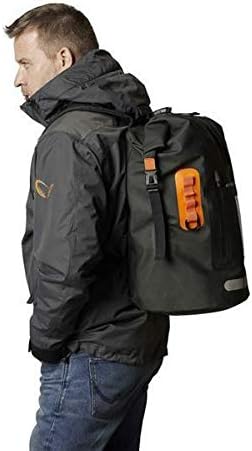 Savage Gear WP Rollup Rucksack – Waterproof Fishing Backpack with Roll-up-and-Click Closure, Adjustable Straps for Bank Anglers, Hiking, Camping, Outdoor Adventures, Waterproof Gear Storage 40L - Image 2
