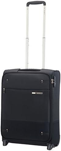 Samsonite Base Boost – Hand Luggage Suitcase 55 x 40 x 20 cm, with 2 Wheels, Soft-Sided Cabin Suitcase Suitable for Most Airlines, Including Ryanair and EasyJet, TSA Lock, Lightweight, 41 L, Black - Image 9