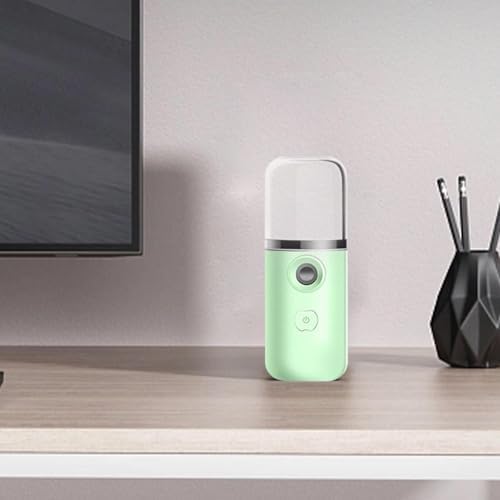 Nano Mister | Hydrating Portable Facial Mist Sprayer, USB Rechargeable, Green - Image 9