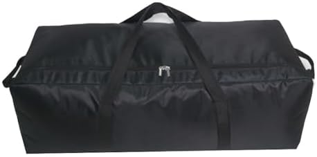 Large Camping Backpack Hiking Rucksack Heavy Duty Holdall Waterproof Gear Carrier Moving Storage Sack for Outdoor Adventure Travel Black(100L 90 * 38 * 30cm) - Image 2