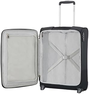 Samsonite Base Boost – Hand Luggage Suitcase 55 x 40 x 20 cm, with 2 Wheels, Soft-Sided Cabin Suitcase Suitable for Most Airlines, Including Ryanair and EasyJet, TSA Lock, Lightweight, 41 L, Black - Image 3