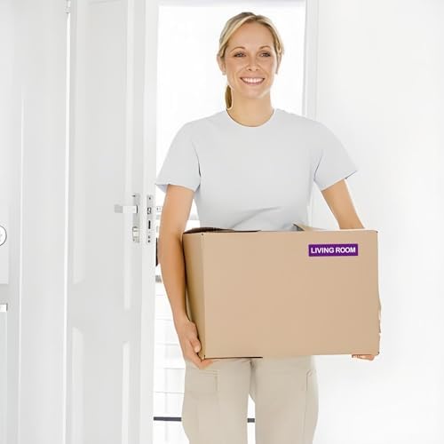 Packing Labels for Moving House 280pcs Colour Coded Stickers Home Moving Labels Fragile Sticker for Move Boxes House Essentials - Image 6