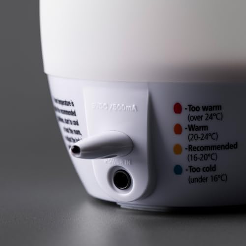 Tommee Tippee GroEgg2, Toddler Nightlight, LED Colour-Changing with Digital Room Temperature Display for Safer Sleep, Adjustable Brightness, Silicone Shell, USB Rechargeable - Image 7
