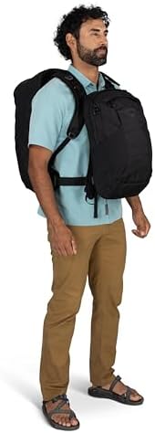 Osprey Farpoint Men's Travel Pack, 55L, Black - Image 15