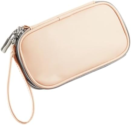 Multi Purpose Travel Storage Bag PU Storage Bag Double Compartments for Technology Gadgets Small Items Travel Electronics Organizers Pouches - Image 5