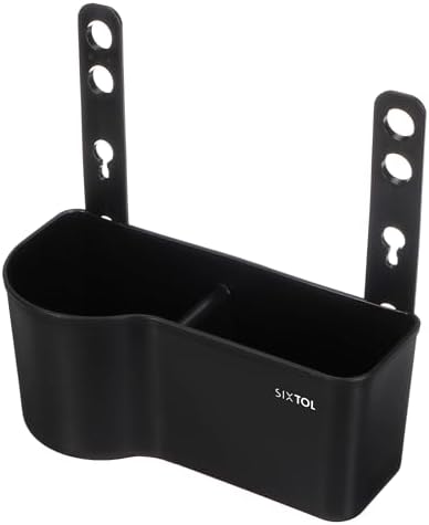 CAR STORAGE 1 | Headrest Multifunctional Organiser with Cup Holder | Tissue Box | Car Travel Accessories | Black - Image 2