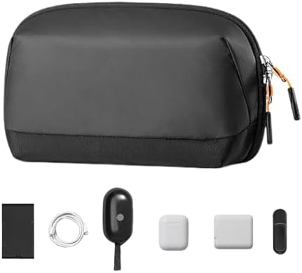 Travel Tech Organiser - 2024 New Electronics Bag Tech Organiser Travel Case - Battery Storage Case, Tech Organiser, Cable Storage Box for Daily Necessities