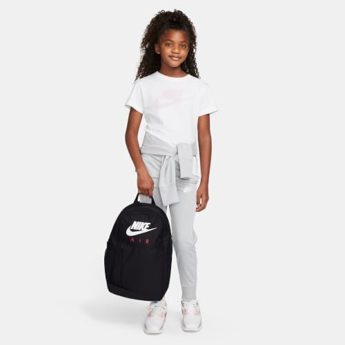 Nike Y NK ELMNTL BKPK - SMU SP23, Black/Black/(University RED), One Size - Image 11
