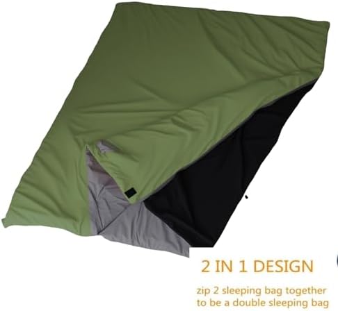 Ultralight Warm Weather Sleeping Bag - Portable,Waterproof, Compact Lightweight, Comfort with Compression Sack - Great for Outdoor Camping, Backpacking & Hiking, Fit for Kids Teens or Adults - Image 4