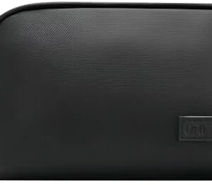 Waterproof Cable Organiser Bag, Travel Electronics Accessories Organizer, Compact Multi-Pocket Design, Durable Travel Organiser Pouch for Tech Accessories (Black)