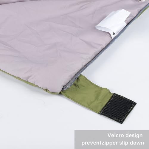 Ultralight Warm Weather Sleeping Bag - Portable,Waterproof, Compact Lightweight, Comfort with Compression Sack - Great for Outdoor Camping, Backpacking & Hiking, Fit for Kids Teens or Adults - Image 6