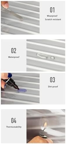 2pcs Clear PVC Suitcase Cover Protectors 28 Inch Luggage Cover for Wheeled Suitcase (2pcs 28 inch) - Image 5