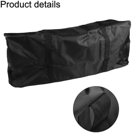 Large Camping Backpack Hiking Rucksack Heavy Duty Holdall Waterproof Gear Carrier Moving Storage Sack for Outdoor Adventure Travel Black(100L 90 * 38 * 30cm) - Image 5