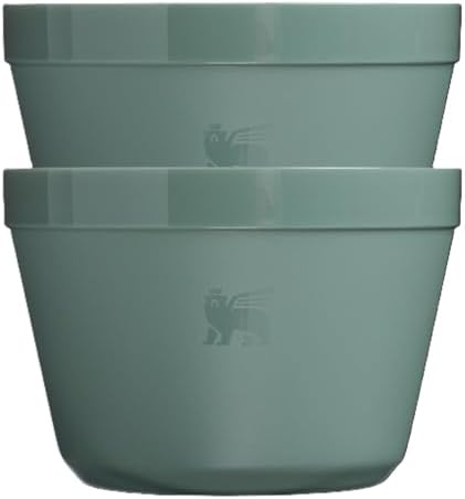 Stanley 1913 Wildfare Go Two Bowl Cookset 1.1L - Shale/Charcoal | 6 Piece Outdoor Camp Cook Set - Stainless Steel Pot With Lid - Packable - Image 3