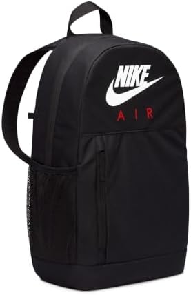 Nike Y NK ELMNTL BKPK - SMU SP23, Black/Black/(University RED), One Size - Image 5