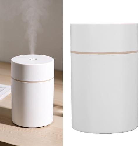 Qcwwy Portable Humidifier, 300ml USB Cool Mist Air Humidifiers Desktop Essential Oil Diffuser Device Compact Mini Ultrasonic Technology Gadget for Baby Bedroom Plants Office Travel - Image 9