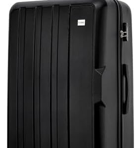 FLYMAX 29" Large Suitcase 4 Wheel Lightweight Luggage Hard Shell Travel Case Hold Check in Fits 23kg - 27kg + 3 Digit Lock Suitcase Large + Telescopic Handle 103 Litre Capacity