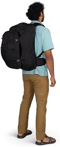 Osprey Farpoint Men's Travel Pack, 55L, Black - Image 14