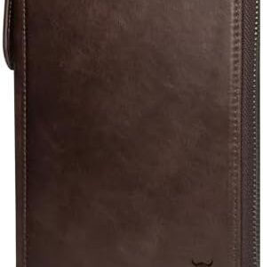 TORRO Travel Wallet – Genuine Leather Travel Organiser with Passport Holder and Detachable Cardholder | Travel Organiser