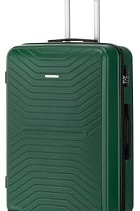 FLYMAX 29" Large Suitcase 4 Wheel Lightweight Luggage Hard Shell Travel Case Hold Check in Fits 23kg - 27kg + 3 Digit Lock Suitcase Large + Telescopic Handle 100 Litre Capacity