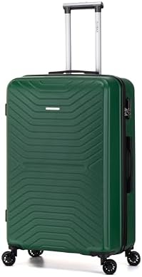 FLYMAX 29" Large Suitcase 4 Wheel Lightweight Luggage Hard Shell Travel Case Hold Check in Fits 23kg - 27kg + 3 Digit Lock Suitcase Large + Telescopic Handle 100 Litre Capacity