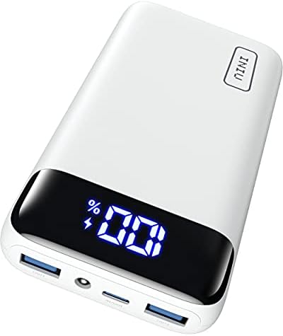 INIU Power Bank, 20000mAh Fast Charging Portable Charger, 22.5W Powerbank with USB Type C Input & Output, Battery Pack PD3.0 QC4.0 for iPhone 17 16 15 14 13 Pro Max Mini Plus Samsung S24 S23 iPad etc