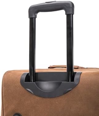 FLYMAX 30" Large Suitcase Faux Leather Lightweight Luggage Travel Trolley 100L - Image 7