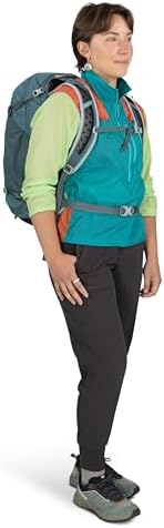 Osprey Hikelite Unisex Hiking Bag, 26L, Raven Black - Image 15
