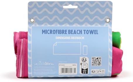 Puckator Good Vibes Only Pineapple Microfibre Beach Towel - Large Quick Drying Lightweight Thin Funny Mens Girls Beach Pool Holiday Towel Towels For Adults Womens - Vacation Accessories Essentials - Image 9