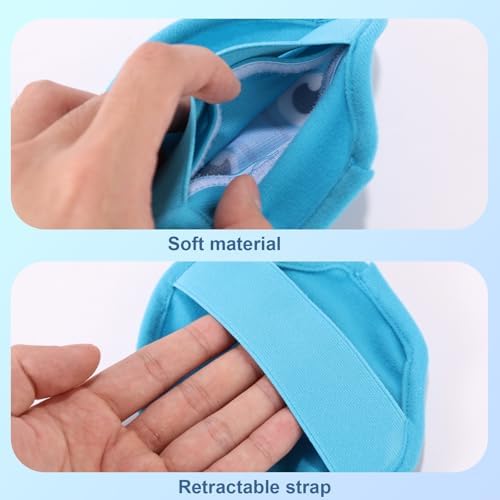 Lyreh 2pcs Sand Remover for Beach, Shell Shape Sand Removal Bag Sandscreen Pouch Must-Have Beach Essentials Accessories for Adults Travel Vacation Summer Sandbox Activities(Blue) - Image 4