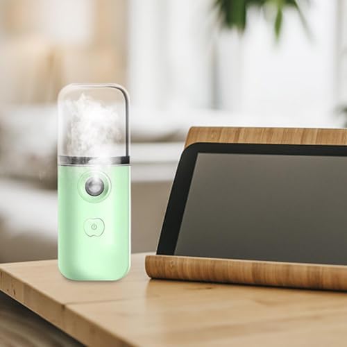 Nano Mister | Hydrating Portable Facial Mist Sprayer, USB Rechargeable, Green - Image 3