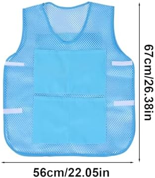 Cooling Vest,Body Cool Clothing with 8 Ice Packs - Wearable Personal Cooler Gadgets Cold Clothes for Summer Outdoor Sports Travel Work Dads Workers Outside - Image 5