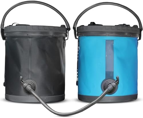 Colapz Linking Tube for 20L Buckets – Connect Two 20L Water Buckets for Double Capacity | Easy Fit Extension Tube for Camping, Caravans, Motorhomes & Outdoor Use