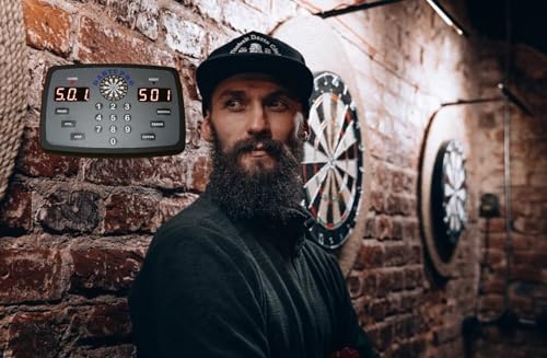 Thomas & Anca Club Supplies Ltd Darts Pro Electronic Dart Scorer Electronic Scoreboard For Dart Lovers Dart Players Man Cave Gift Bar Pub Game Xmas Present Gift for Him - Image 6
