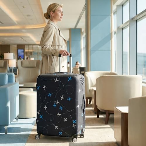 Suitcase Cover Luggage Protector, Elastic Washable Luggage Covers for Suitcases, Anti-Scratch Dustproof Trolley Case Protector Fits 18-21 Inch Luggage - Image 3