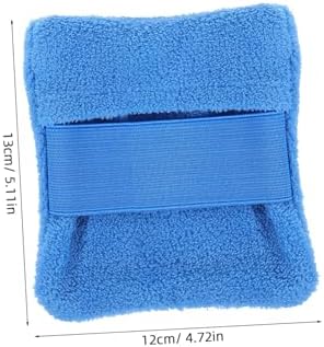 Anneome 2 Pcs Sand Removal Mitts Large and Extra Large Soft Coral Fleece Body Sand Cleaner Bags with Zipper for Beach Vacation Essentials Portable and Gentle for Family Outdoor Activities - Image 9
