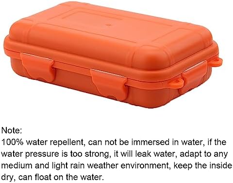 Hapivida Small Hard Case with Foam, Small Dry Box Shockproof Drybox Compact Camping Survival Storage Box Airtight Travel Case for Outdoor Camping Hiking Travel (L) - Image 6